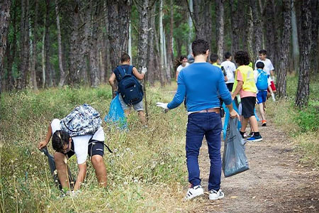 Clean Up attività di educazione ambientale outdoor