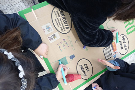percorso educativo per una corretta raccolta differenziata